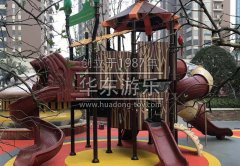 leyu游乐户外滑梯组合案例